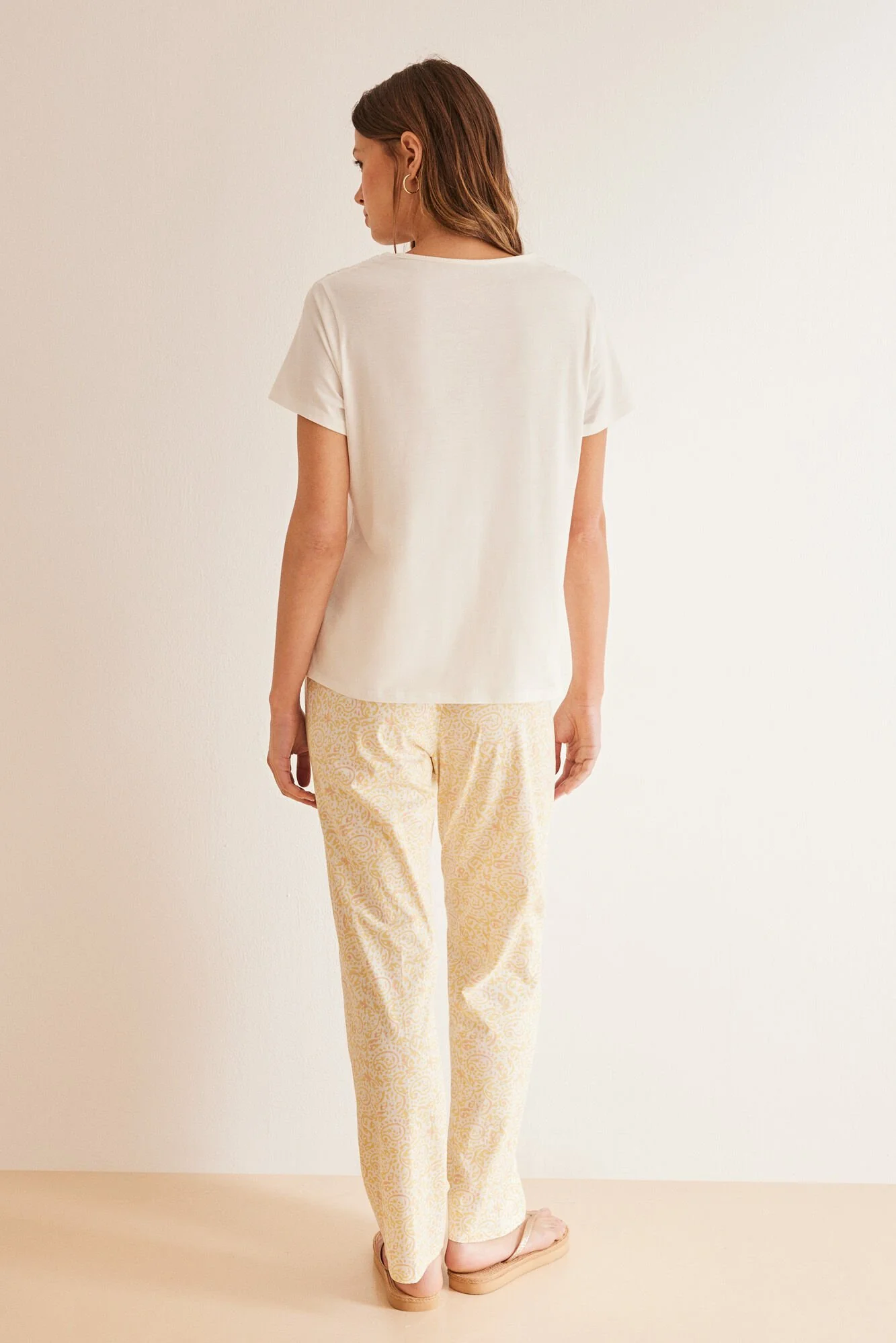 Paisley 100% cotton pyjamas - Image 3