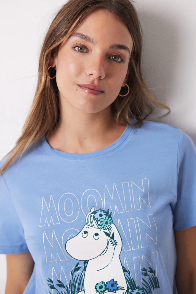 Moomin 100% cotton Capri long pyjamas - Image 3