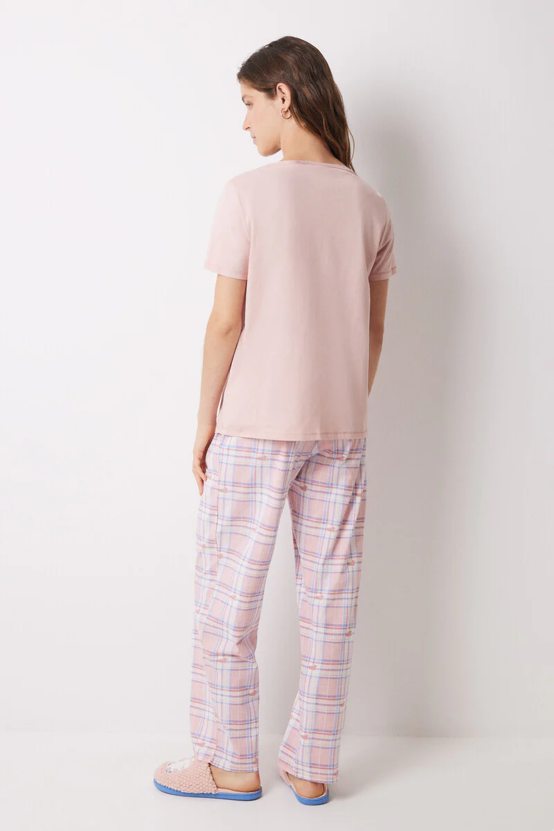 100% cotton pink Snoopy pajamas - Image 5