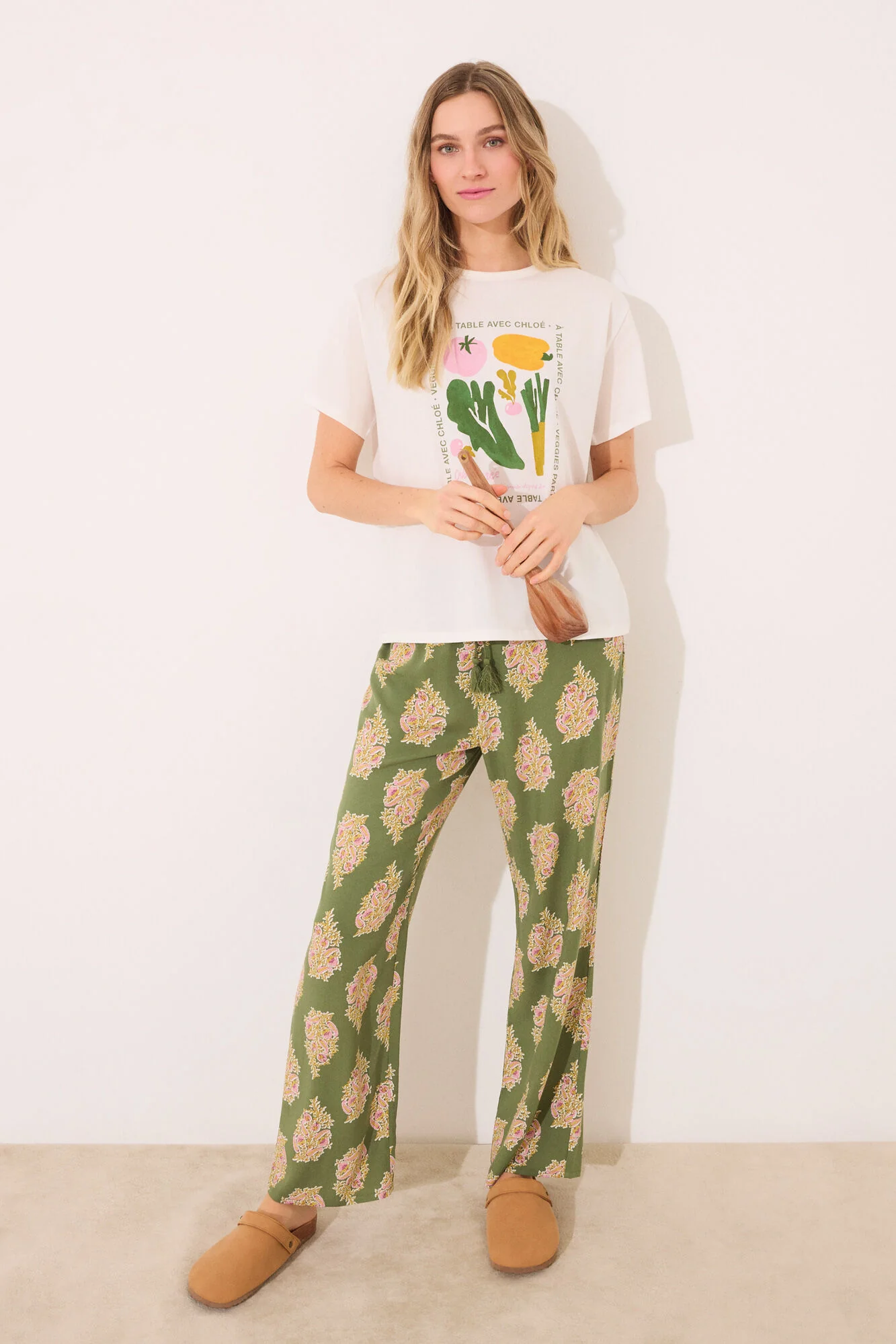 100% cotton short sleeve T-shirt "vegetables" - Image 2