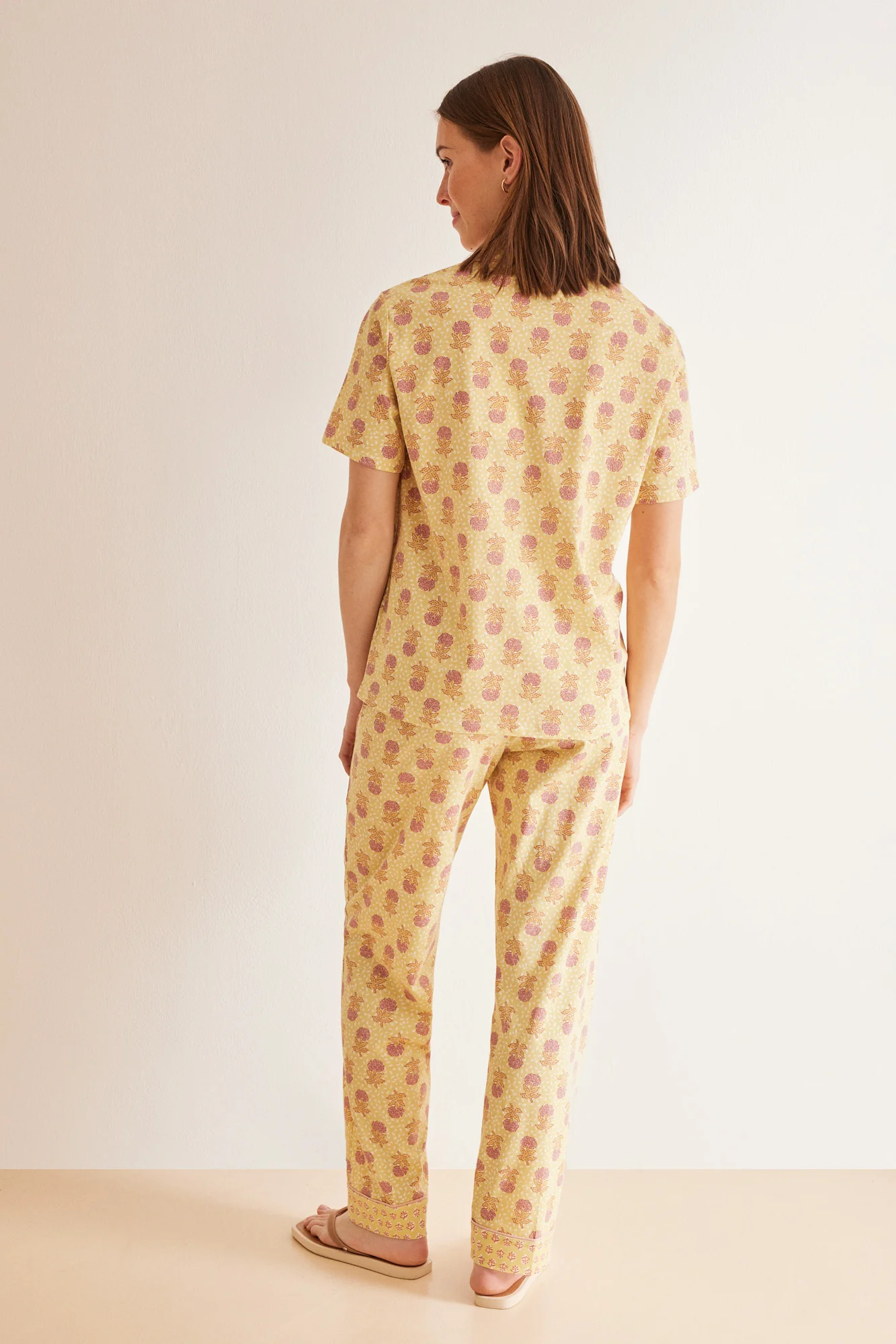 Classic pink 100% cotton pyjamas - Image 5