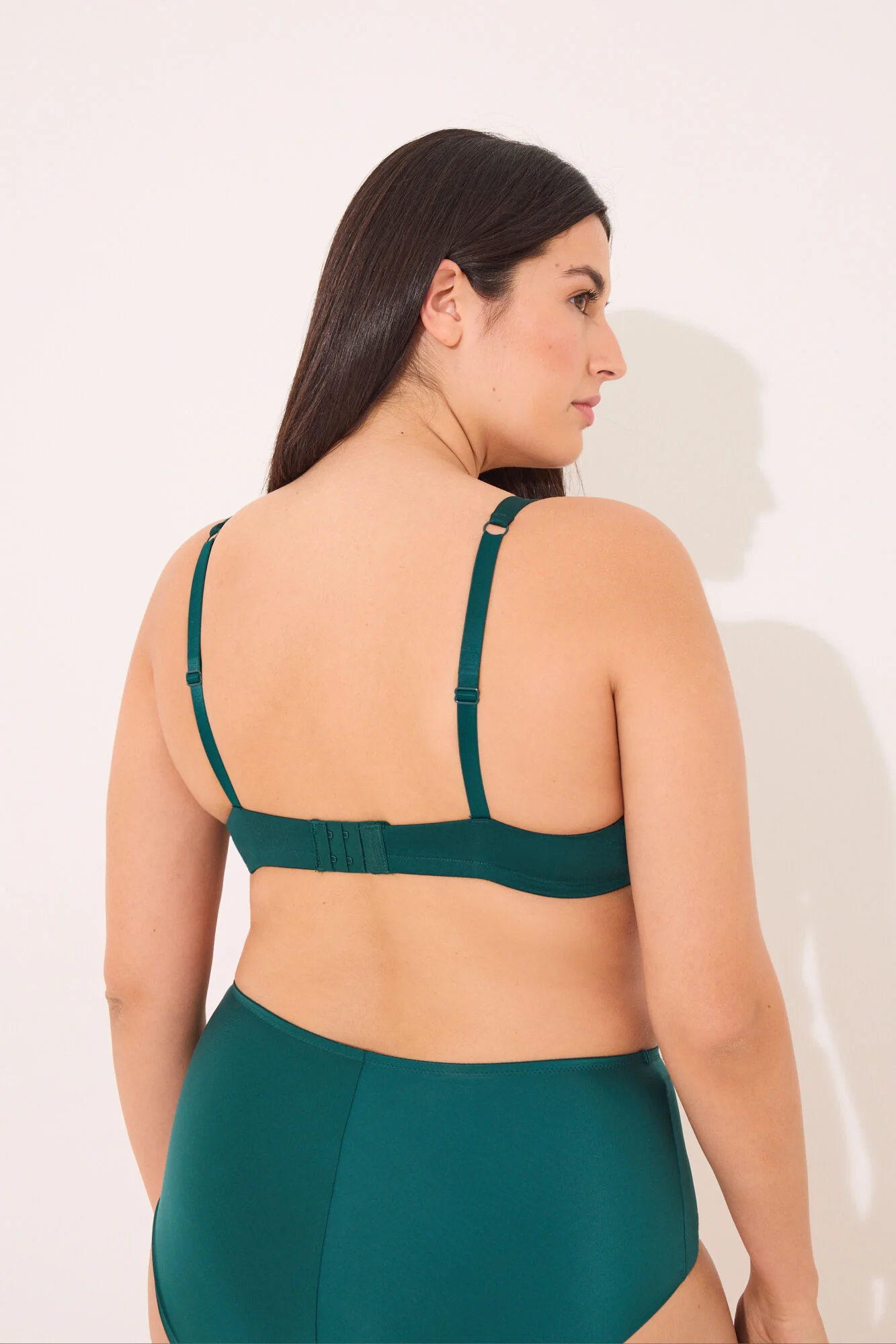 Classic bra PRETTY green microfibre - Image 2