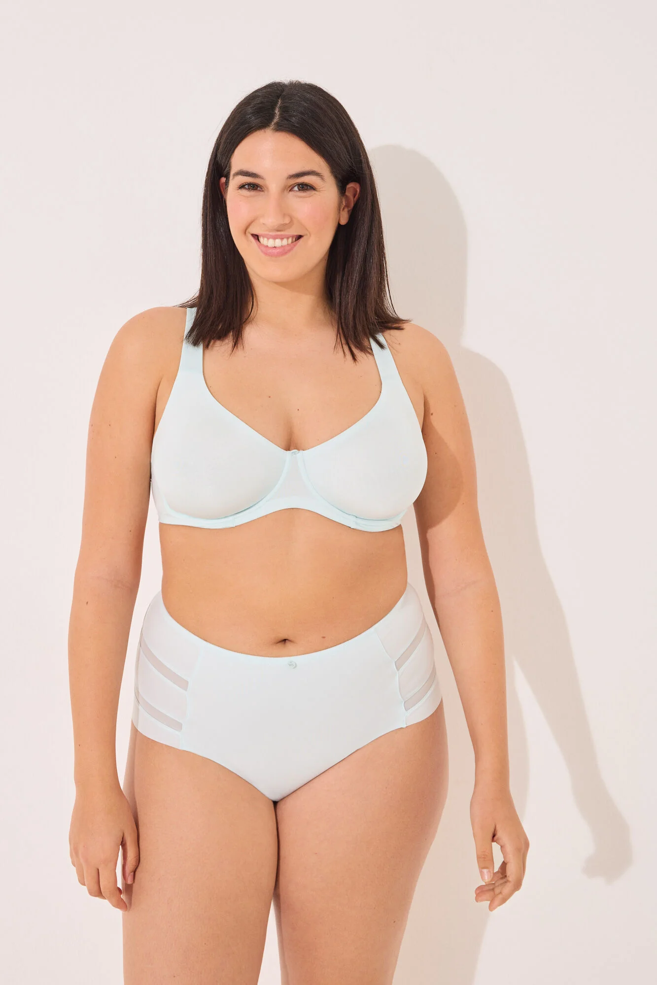 Classic bra PRETTY microfibre blue - Image 2