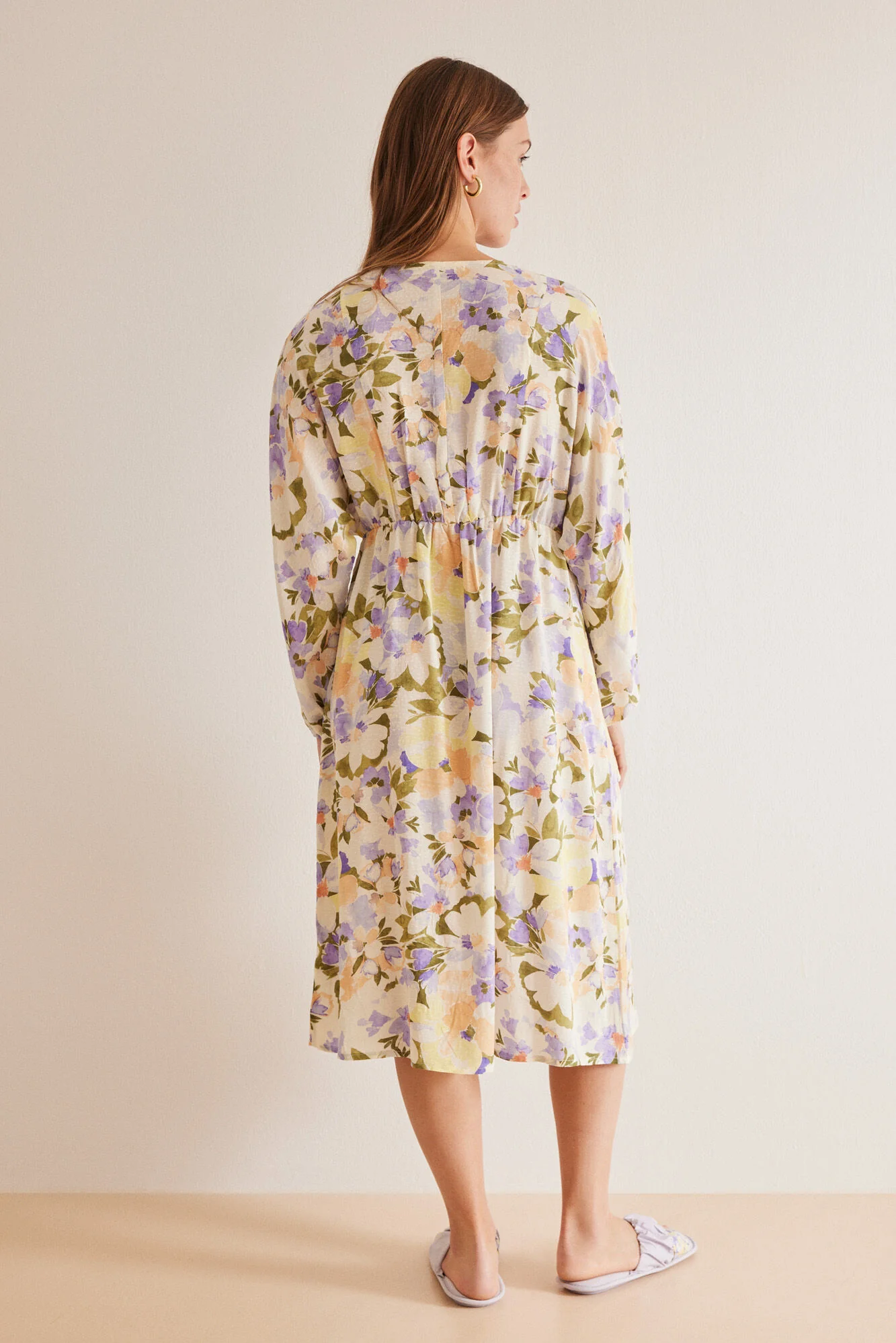 Floral midi dress - Image 4