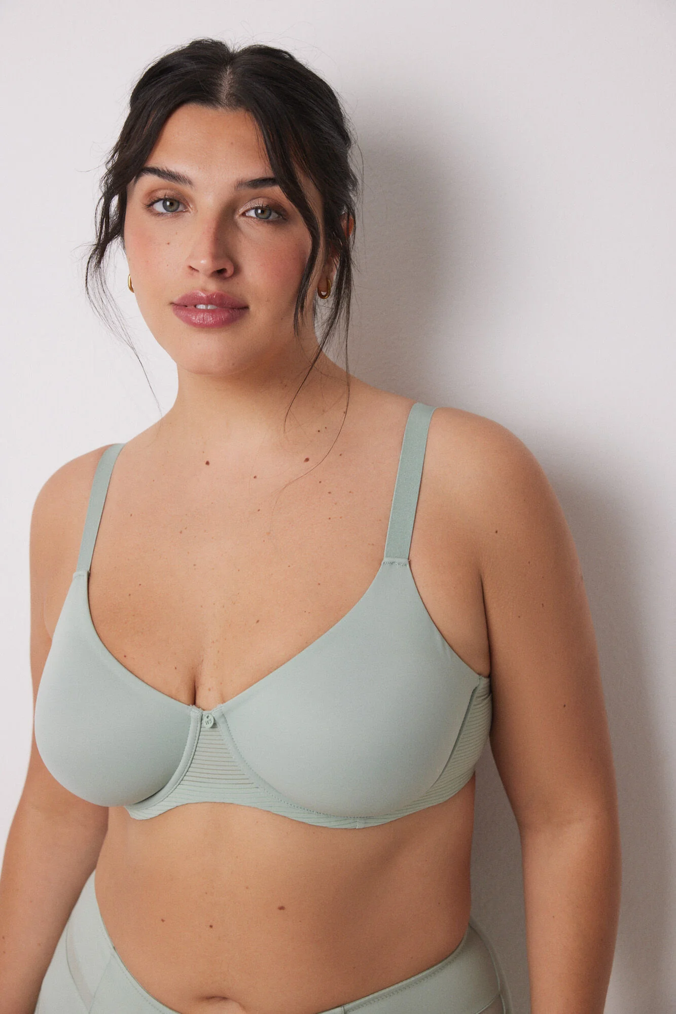 REAL green microfibre minimising bra - Image 2