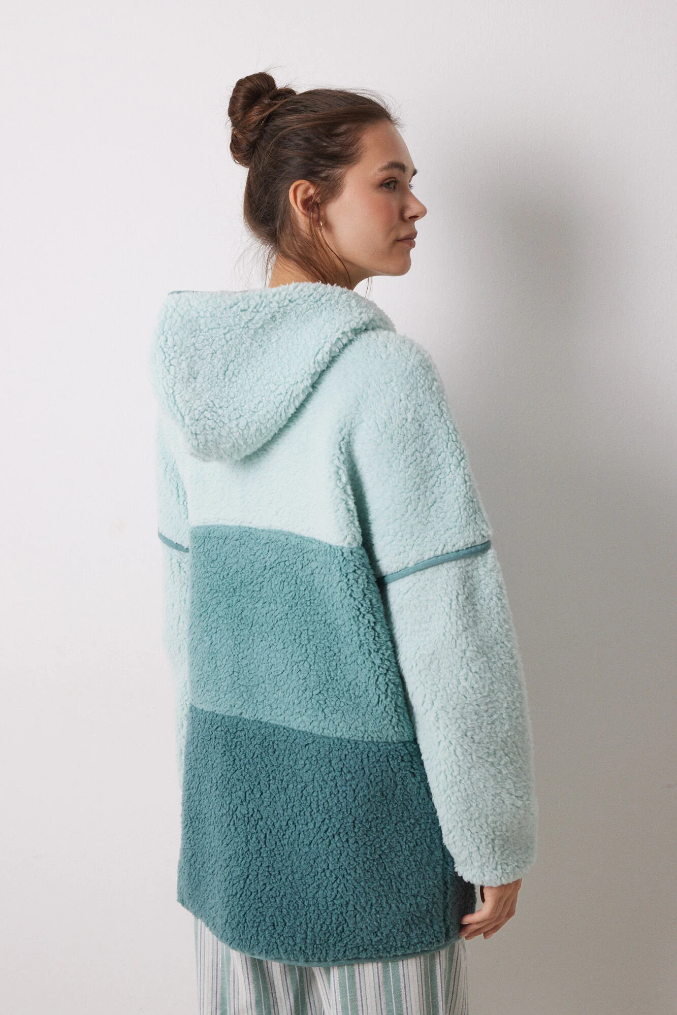 Harry Potter color block green robe - Image 3