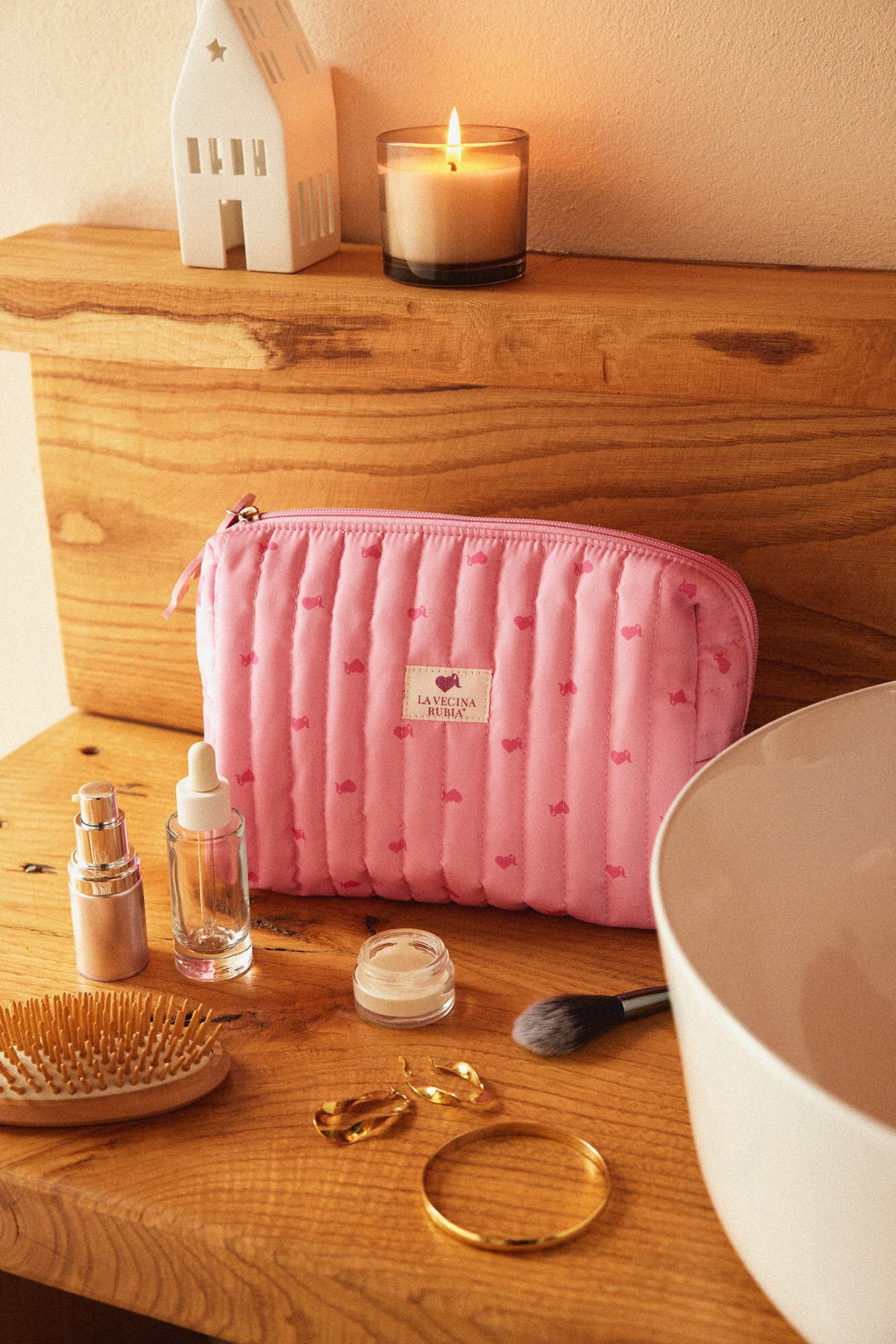 La Vecina Rubia medium vanity case - Image 5