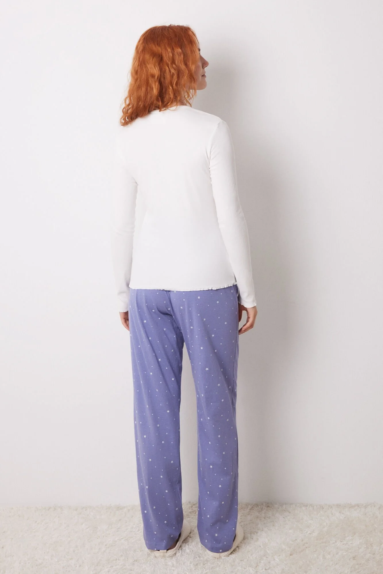 Long cotton Snoopy pyjamas - Image 4