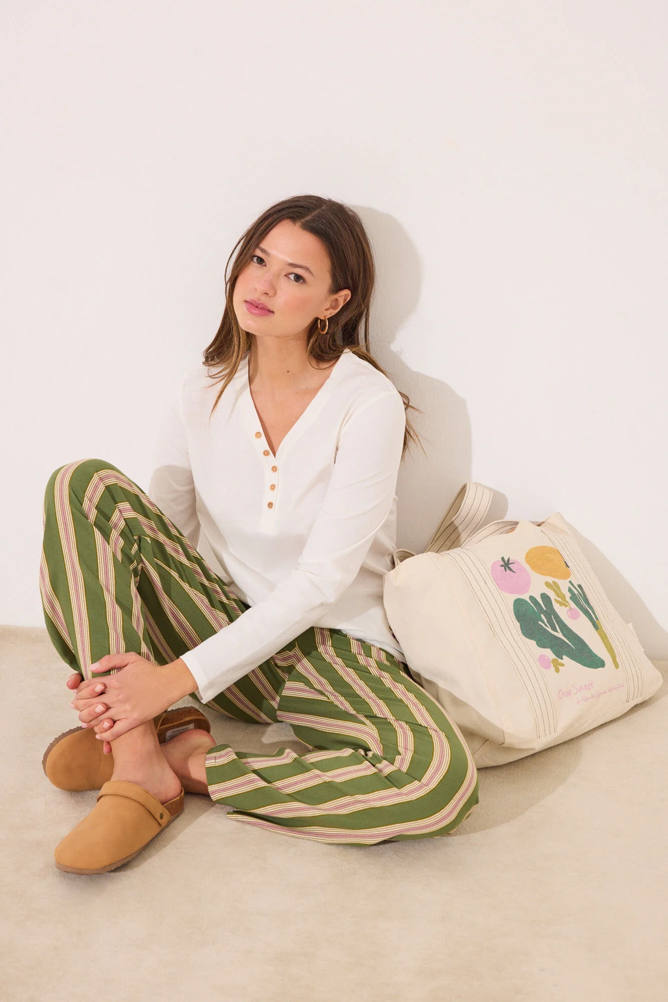 Long sleeve t T-shirt 100% white cotton - Image 5