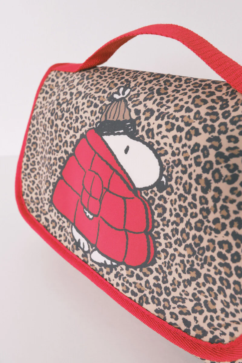 Medium vanity case with Snoopy animal print hanger - Image 5