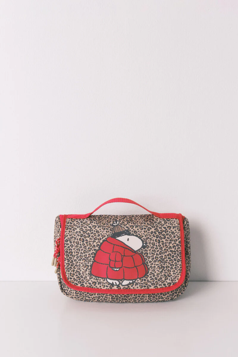 Medium vanity case with Snoopy animal print hanger - Image 7