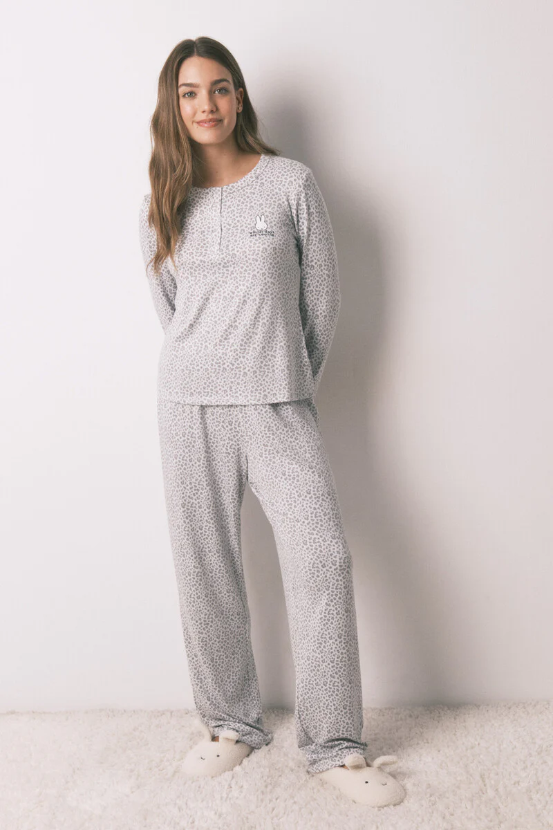 Miffy animal print long pyjamas - Image 2