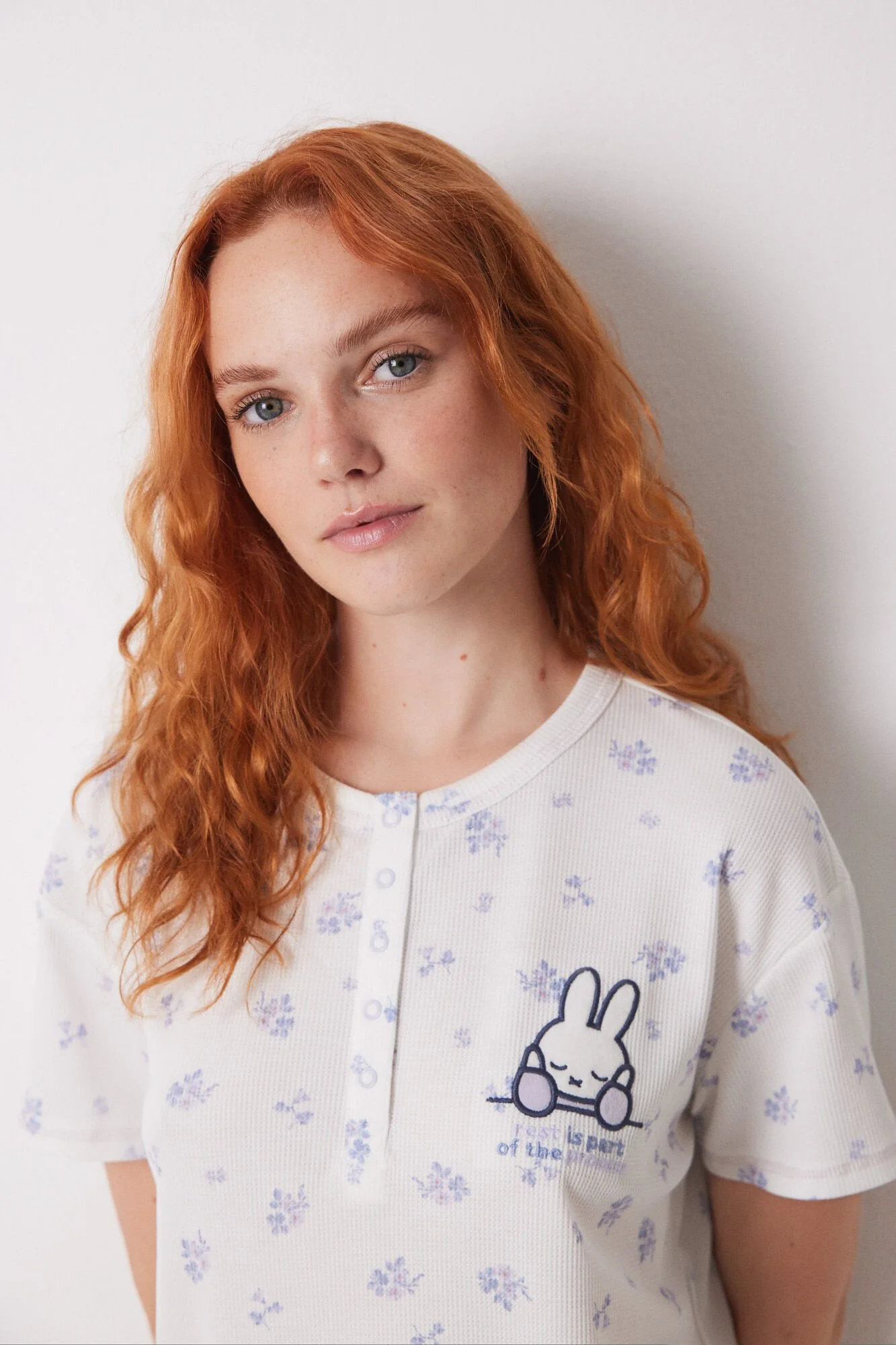 Miffy waffle short sleeve pyjamas - Image 6