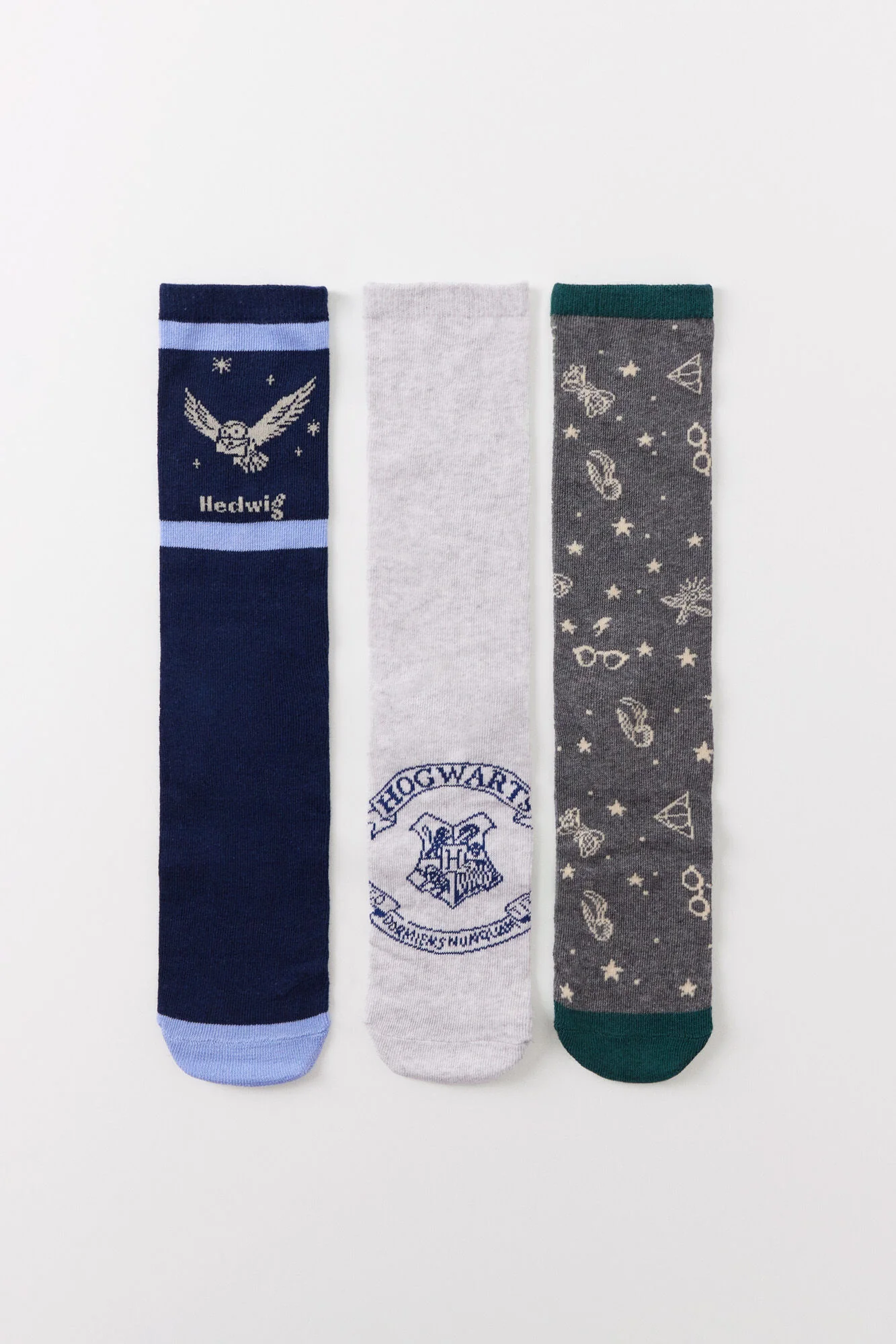 Pack of 6 Harry Potter high socks - Image 4